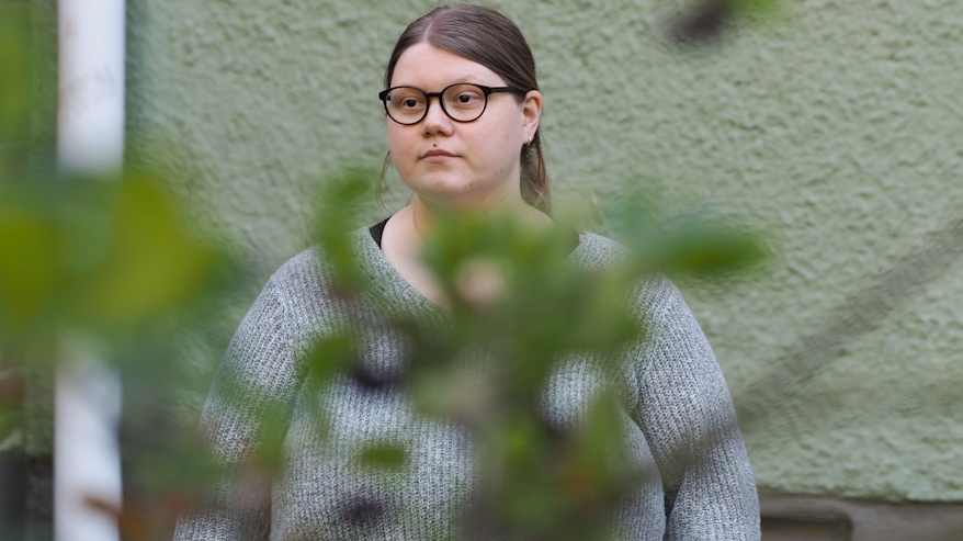 Ida Keränen poseeraa kameralle.