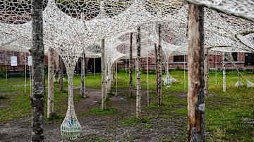 Helsinki Biennaalia Vallisaaressa.