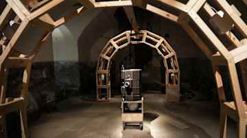 Helsinki Biennaalia Vallisaaressa.