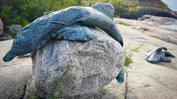 Helsinki Biennaalia Vallisaaressa.