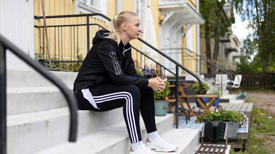 Turun Palloseuraa edustava salibandyn pelaaja Ina Leminen.