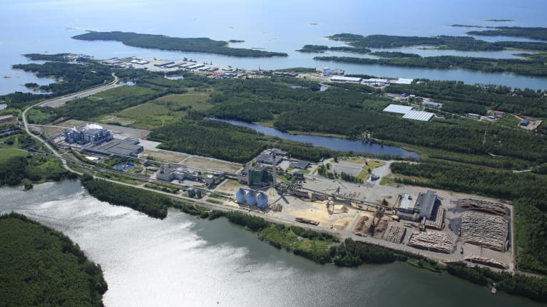 Metsä Board Kaskisissa