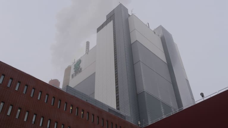 UPM Kaukas voimalaitos.