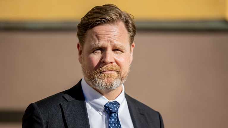 Puolustuspoliittisen osaston päällikkö Janne Kuusela puolustusministeriöstä.