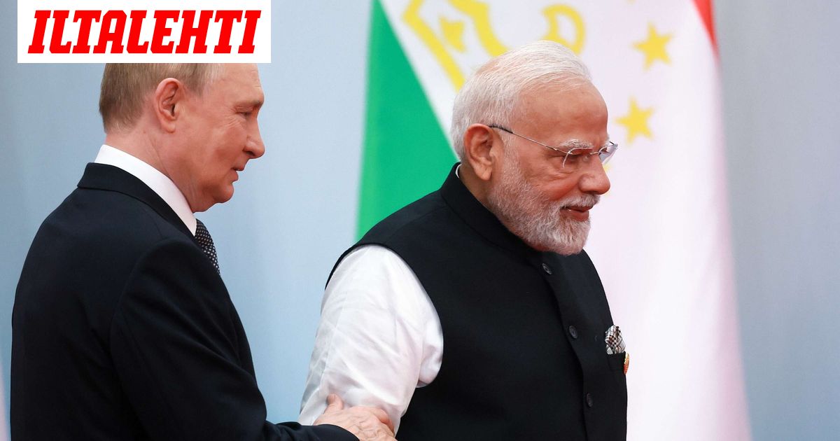Putinilta 11 miljardin euron lahja Intialle