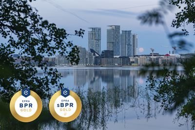 Kojamo sai jälleen EPRA:n kultatason tunnustukset tilinpäätöksestään ja vastuullisuusraportistaan