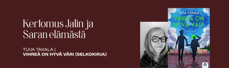 Tuija Takalan uudessa selkoromaanissa seurataan nuorten elämää kohti aikuisuutta