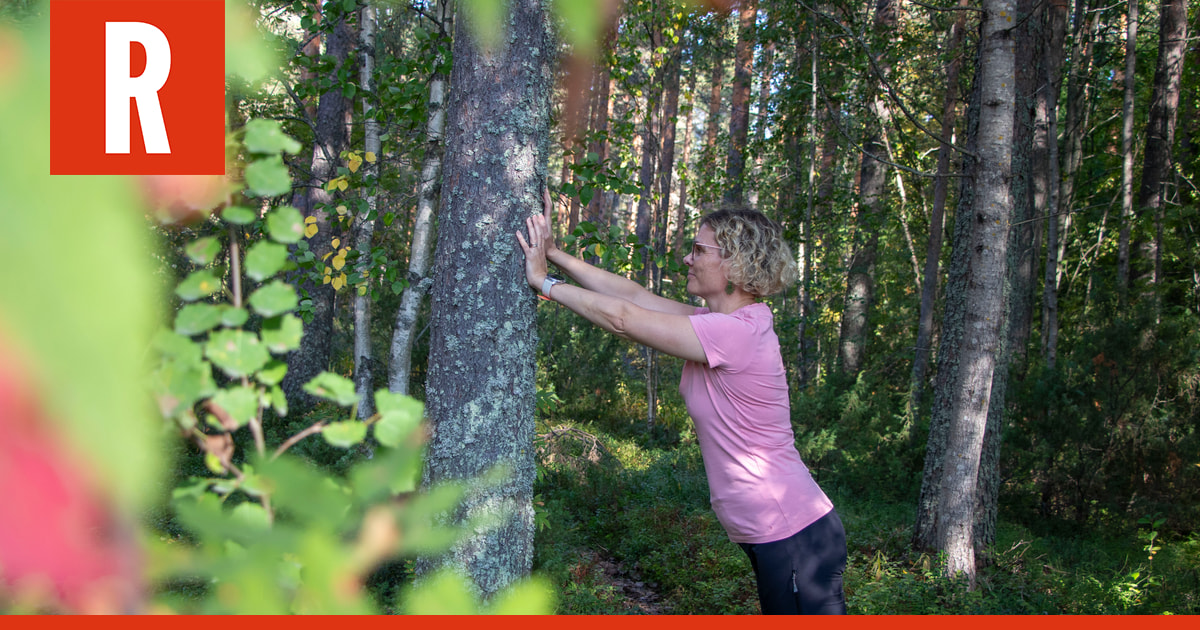 Murhe jätetään lehtikasaan ja kuusenoksa kuiskii kehuja – Pauliina Pakaslahden metsäkävelyillä käytetään luontoa mielentaitojen työkaluna