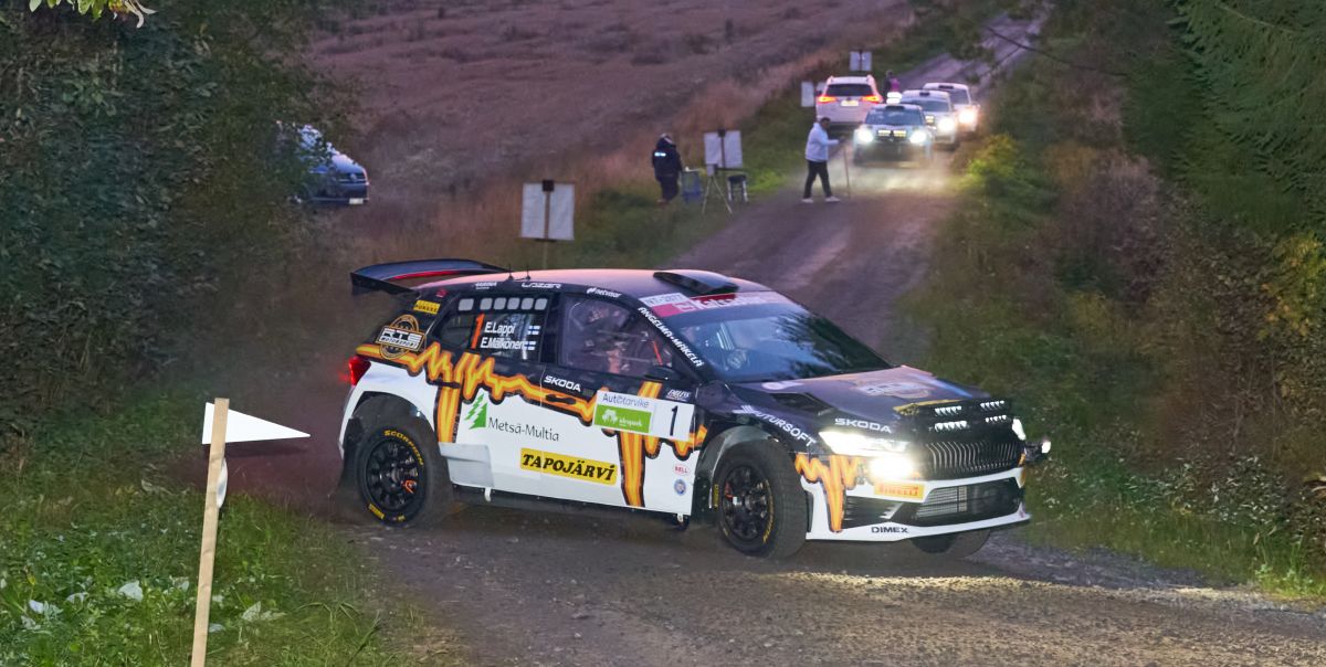EK2-3: Virolaissensaatio SM-rallin kärkeen, Esapekka Lappi hakee mestaruutta
