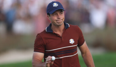 Ryder Cupissa nähdään harvinainen tilanne, jos Viktor Hovland ei pelaa