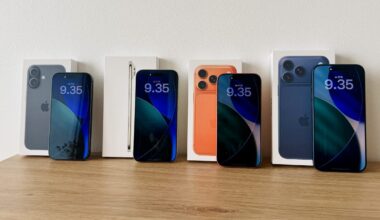 iPhone 17, iPhone Air, iPhone 17 Pro ja iPhone 17 Pro Max.