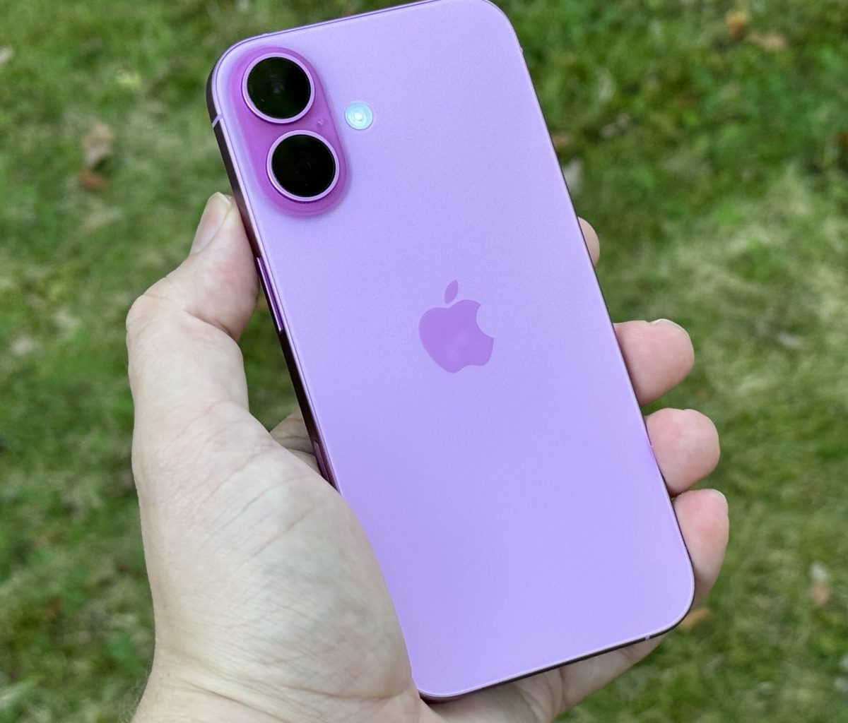 Kuvassa iPhone 16.
