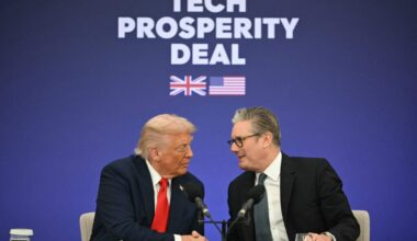 Trump ja Starmer allekirjoittivat sopimuksen teknologia-alan yhteistyöstä
