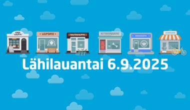 Tällä viikolla vietetään Yrittäjän päivää ja Lähilauantaita