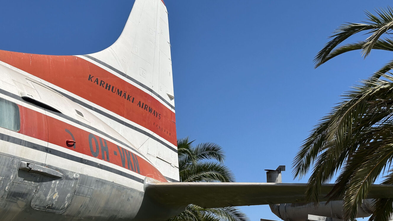 Karhumäki Kar-Air Convair CV 440 Metropolitan Málaga Espanja ilmailumuseo