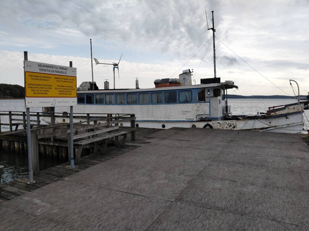 M/s Saimaa poistui Salon vesiltä – "Meillä on vieraillut aiemminkin kiertopalkintoja"