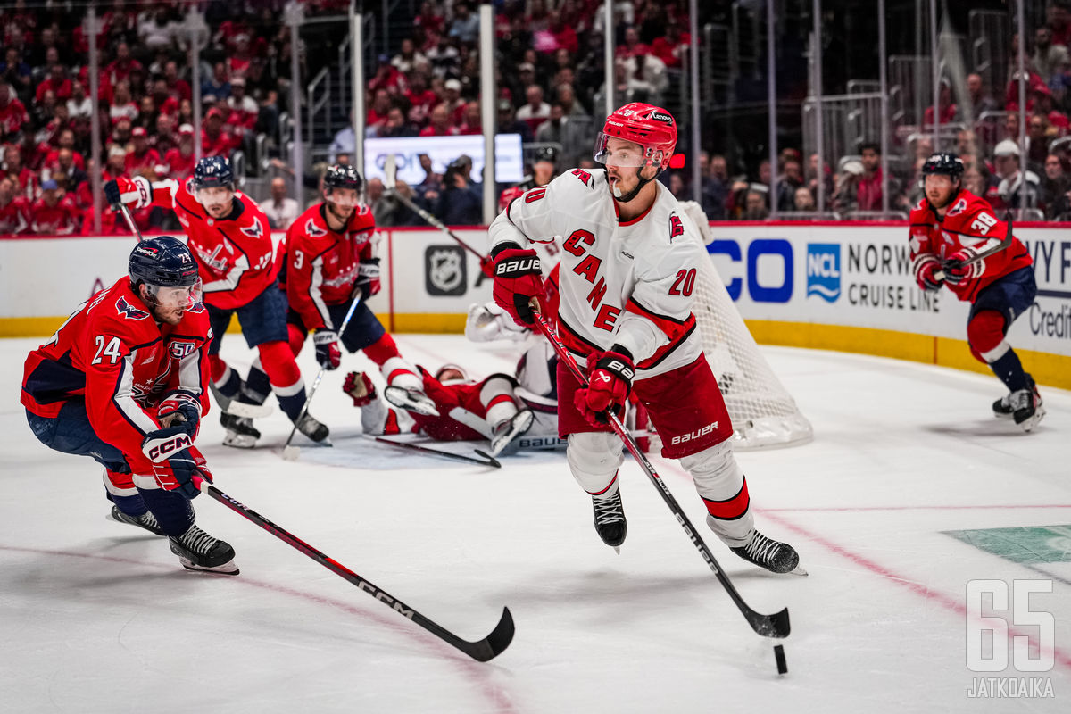 Sebastian Ahon noustessa supertähtitasolle jopa Carolina Hurricanesin mestaruus on mahdollista.