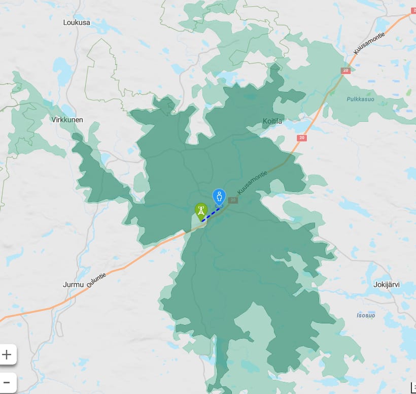 Muutostöiden vuoksi Taivalkosken Taivalvaaran tv-lähetykset ovat hetken poikki ja kanavat täytyy televisioon mahdollisesti hakea uudelleen.