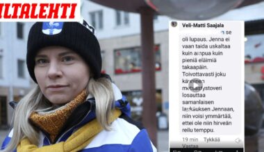 Jenna Simulan somekuvan alle ilmestyi uhkaava viesti vasemmistoaktiivilta – Näin kommentoi kirjoittaja