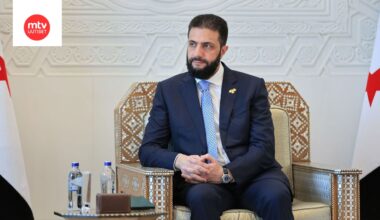 Syyrian presidentti Ahmed al-Sharaa