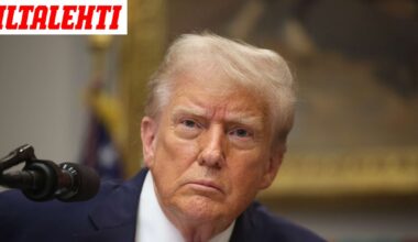 Trumpilta hurja ryöpytys maailman sodista, ilmastosta ja maahanmuutosta – Jätti areenan: ”Kiitos ja hei” - Iltalehti