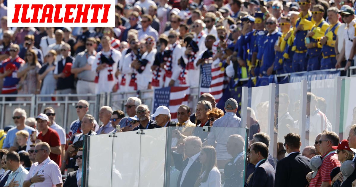 Hämmästyttävä näky Donald Trumpista