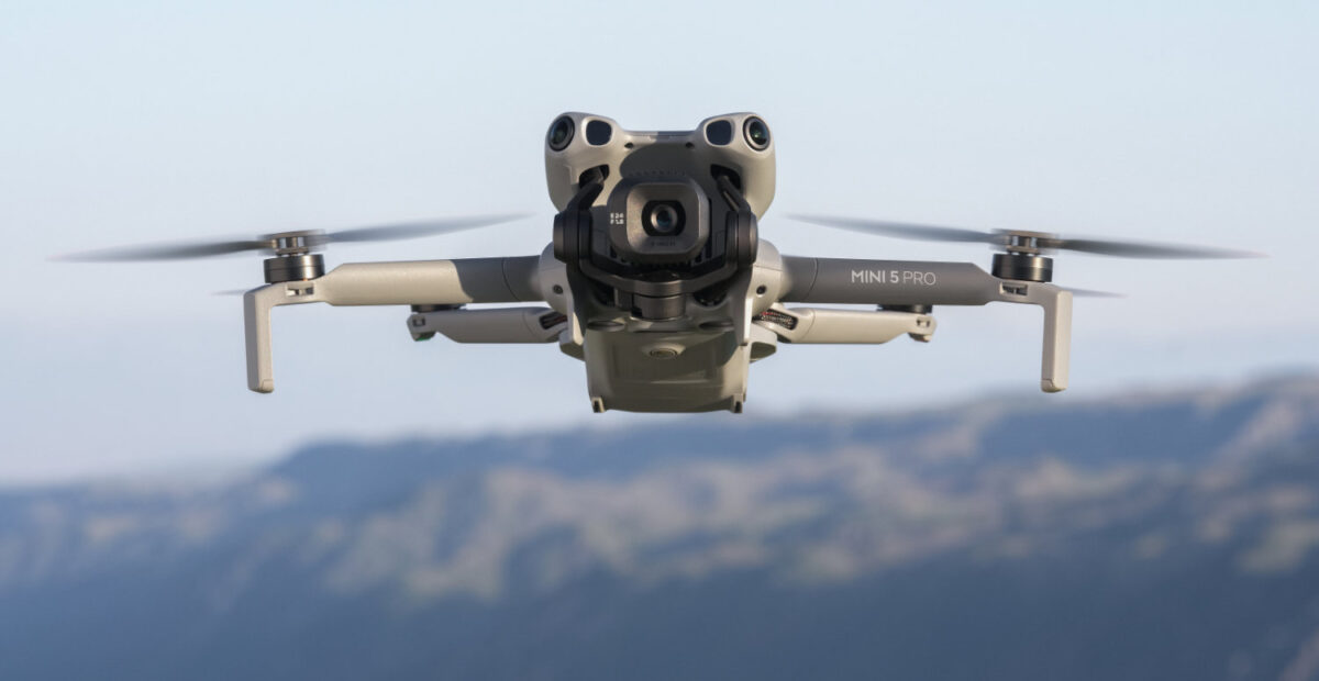 Uusi DJI Mini 5 Pro -minidrone mahtuu taskuun – Stara.fi