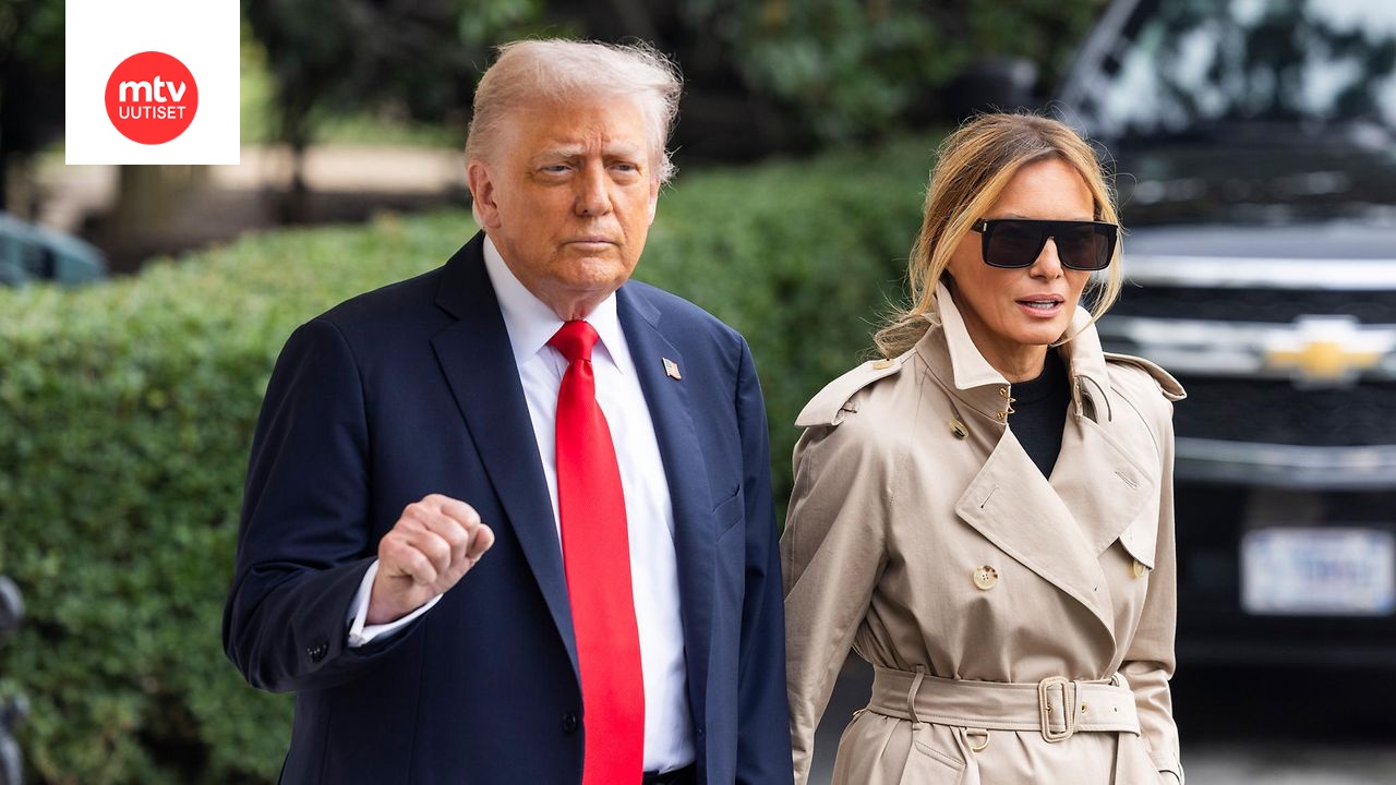 Trumpit valtiovierailulla Britanniassa