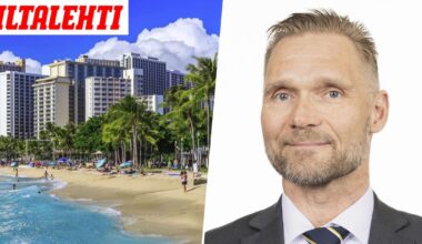 Kansanedustaja Tomi Immonen matkusti Havaijille kokoukseen – Yli 10 000 euron matka oli liikaa