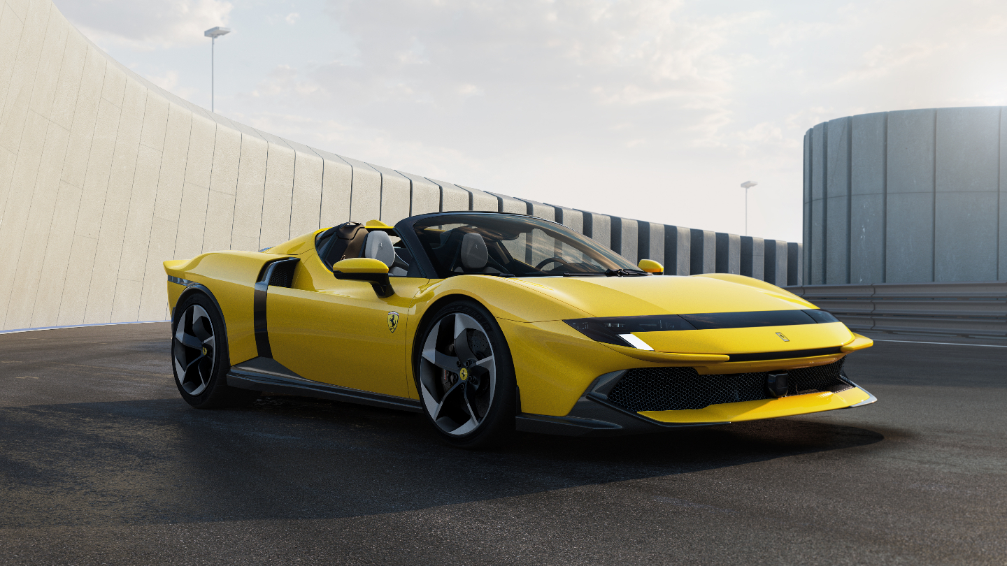 Ferrari 849 Testarossassa vain nimi on 1 050 hevosvoiman huipputehoa suurempi