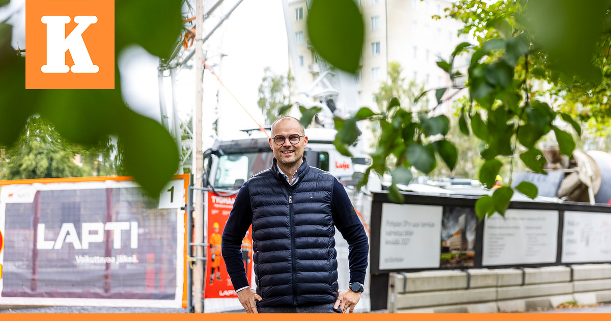 Oululainen Lapti tavoittelee hurjaa kasvua, vaikka koko rakennusalalla menee nyt huonosti