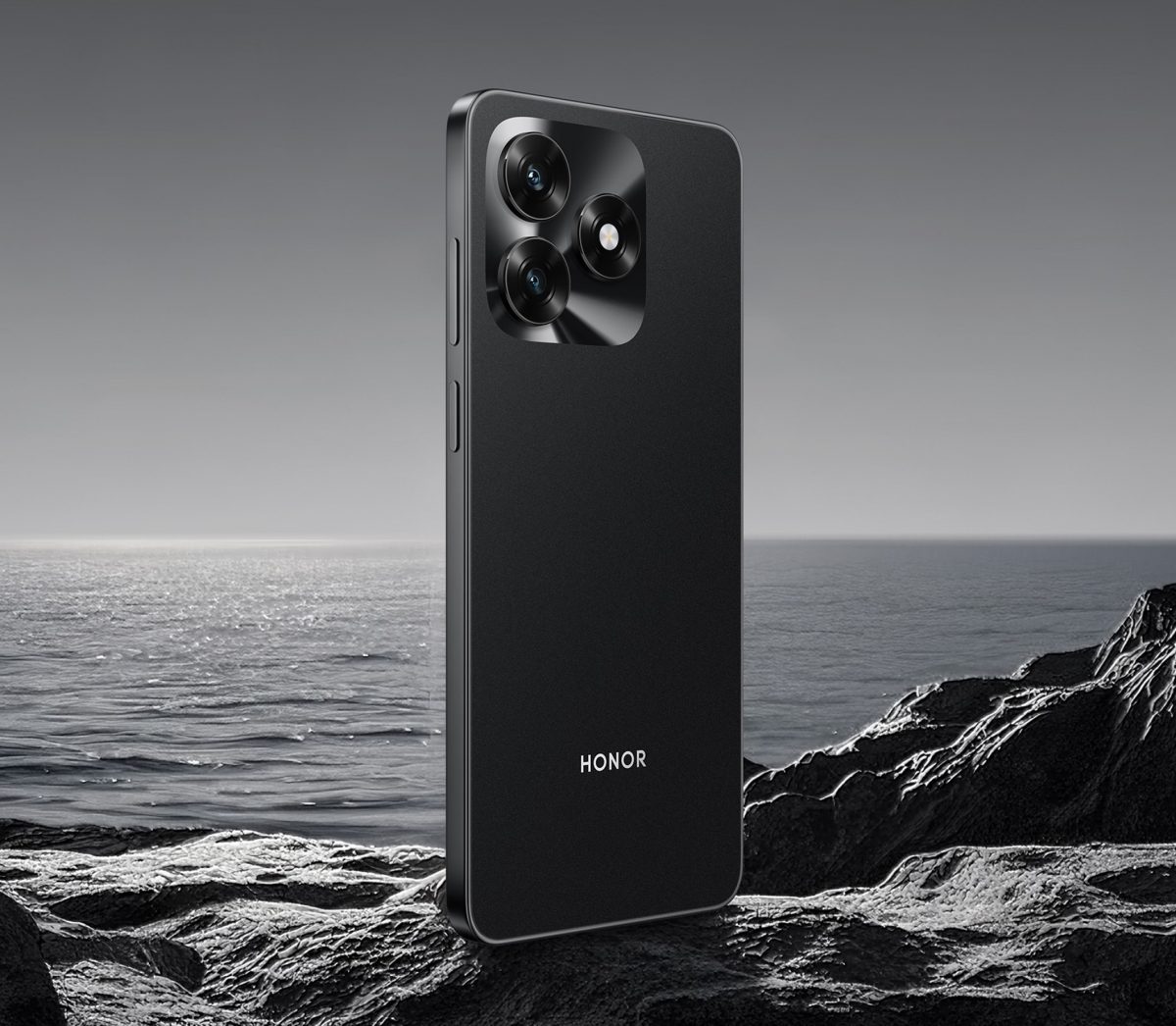 Honor X5c Plus mustana värivaihtoehtona.