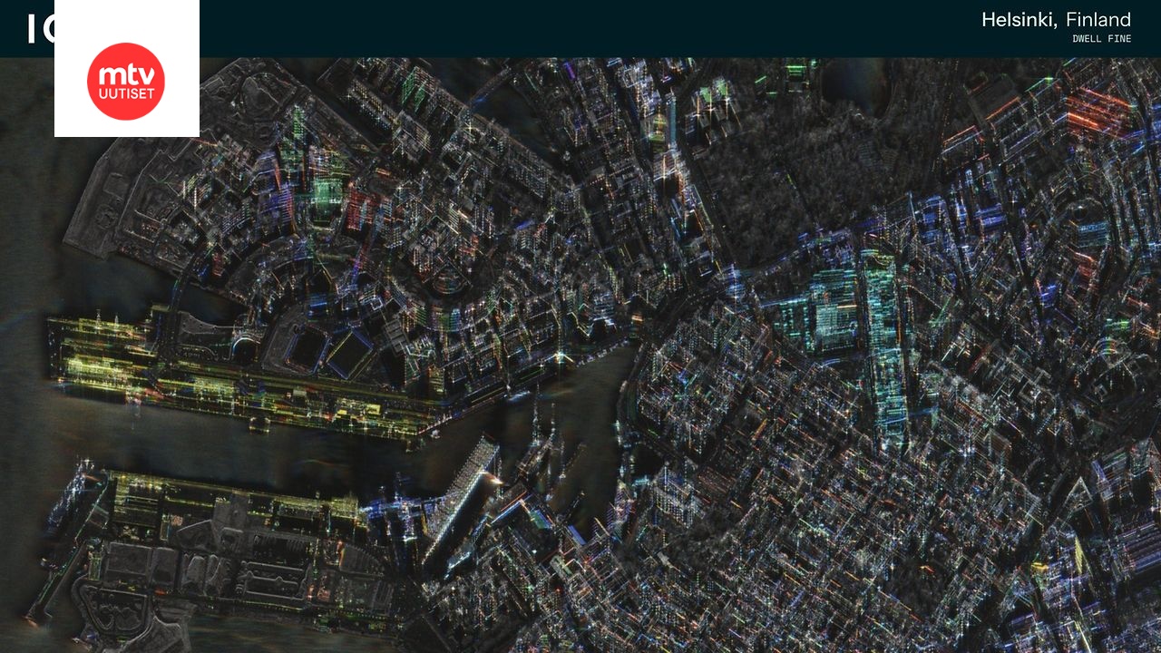 Iceeye satelliitti Lehtikuva