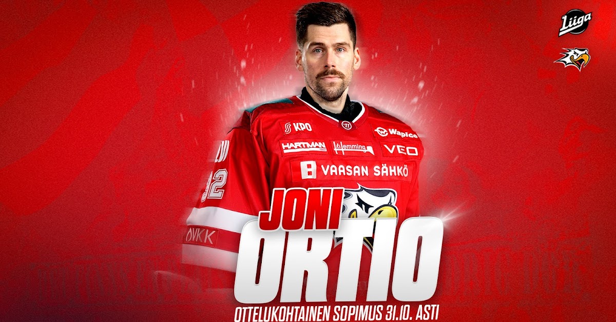 Joni Ortio ottelukohtaisella sopimuksella Sportiin