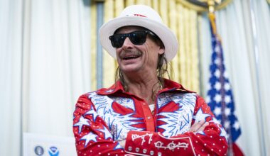 Kid Rock on pannassa Kaliforniassa, ilmoittaa osavaltion kuvernööri - "Hän tekee hirvittävää musiikkia"