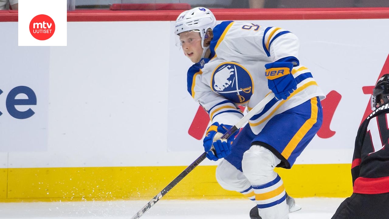 Konsta Helenius, 19, onnistui maalinteossa NHL-harjoitusottelussa.