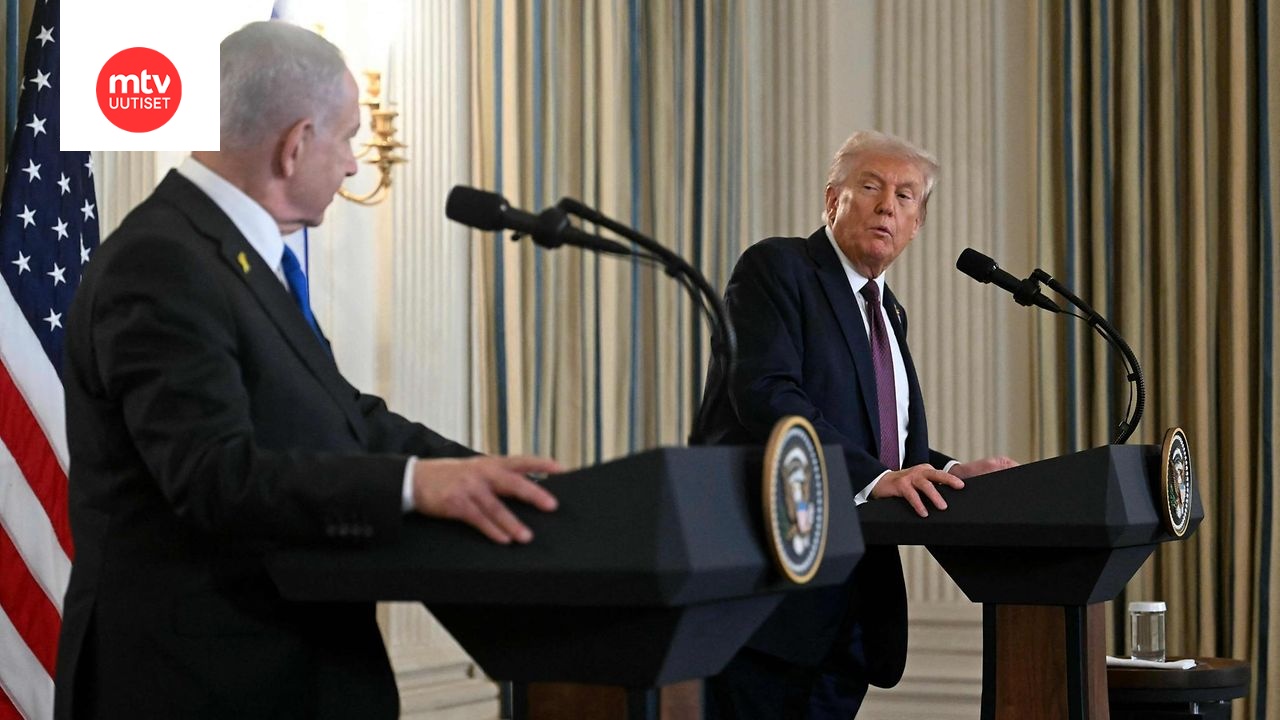 Trump johtamaan Gazan väliaikaishallintoa | MTV Uutiset