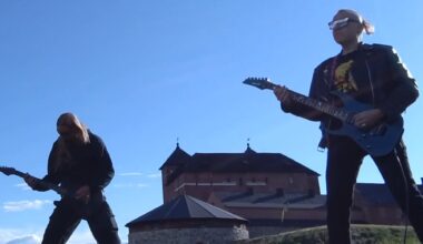 Video: Näin lähtee Ensiferumin Markus Toivoselta ja ex-Behexen-basisti Jani Honkamäeltä Aces High