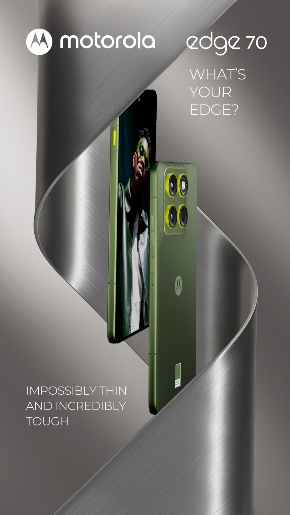 Motorola Edge 70. Kuva: Evan Blass / X.