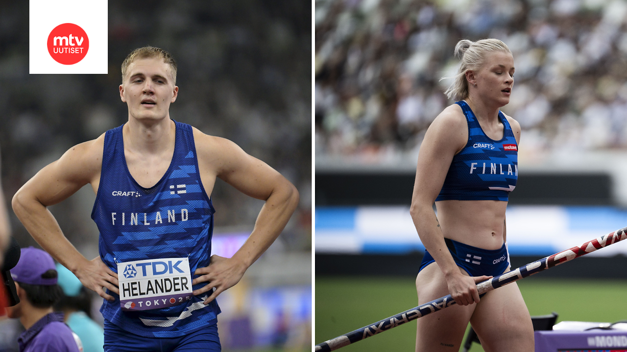 Oliver Helanderin ja Wilma Murron MM-kisat tuottivat vaikean kauden päätteeksi pettymyksen.