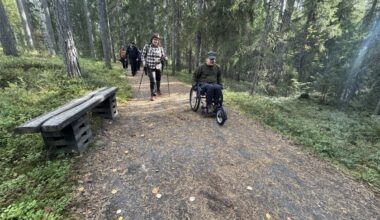 Ruunaan kehittämishankkeen viimeinen vuosi parantaa alueen esteettömyyttä ja opastusta