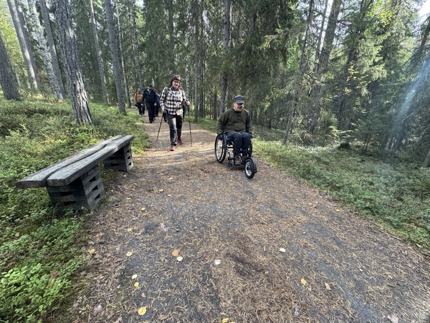 Ruunaan kehittämishankkeen viimeinen vuosi parantaa alueen esteettömyyttä ja opastusta