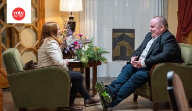 Maajussi-Pia ja Juho-Eemil tapaavat hermostuneissa tunnelmissa