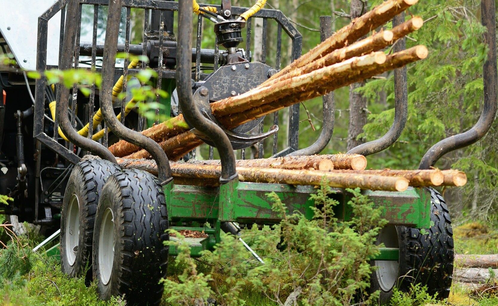 Puunkorjuussa raju käänne – Koneyrittäjien kysyntä jyrkästi alas
