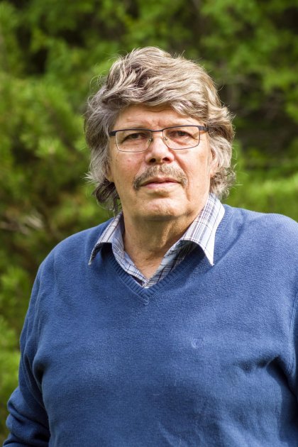 Kirjailija Timo Sandberg Lahden pääkirjastossa 11.9.