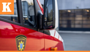 Rivitalohuoneisto paloi aamulla Oulunsalossa, syttymissyytä tutkitaan