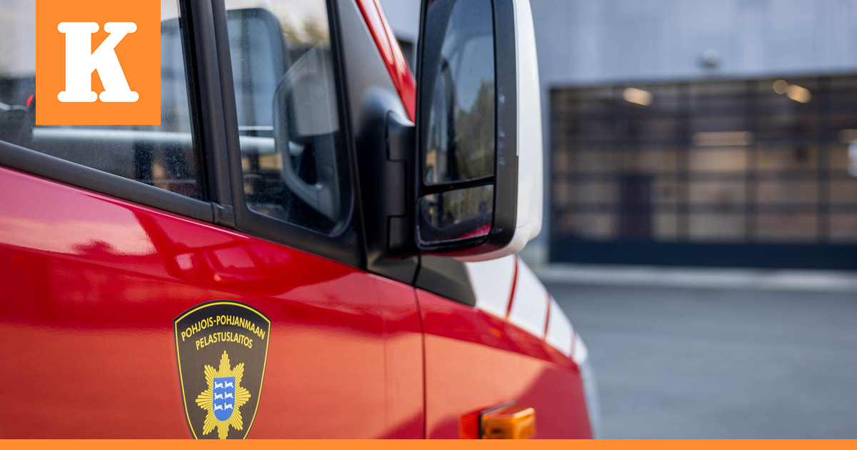 Rivitalohuoneisto paloi aamulla Oulunsalossa, syttymissyytä tutkitaan