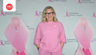 Katja Ståhl on suunnitellut vuoden 2025 Roosa nauhan.