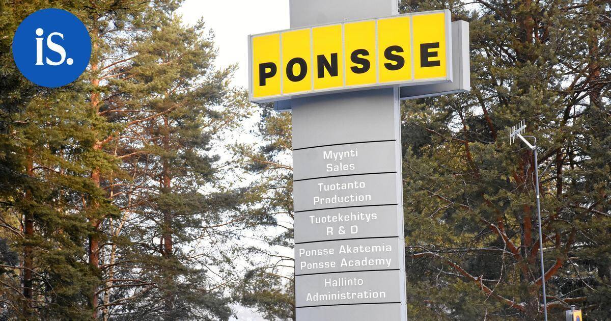 Metsäteollisuuden alamäki näkyi Ponssen tuloksessa – "Epävarmuutta on paljon" | Paikalliset