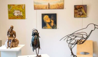 Äänekoskelaisessa taiteessa hehkuu luonto – taiteilijaseuran kesänäyttelyssä on esillä puoli vuosisataa | Paikalliset